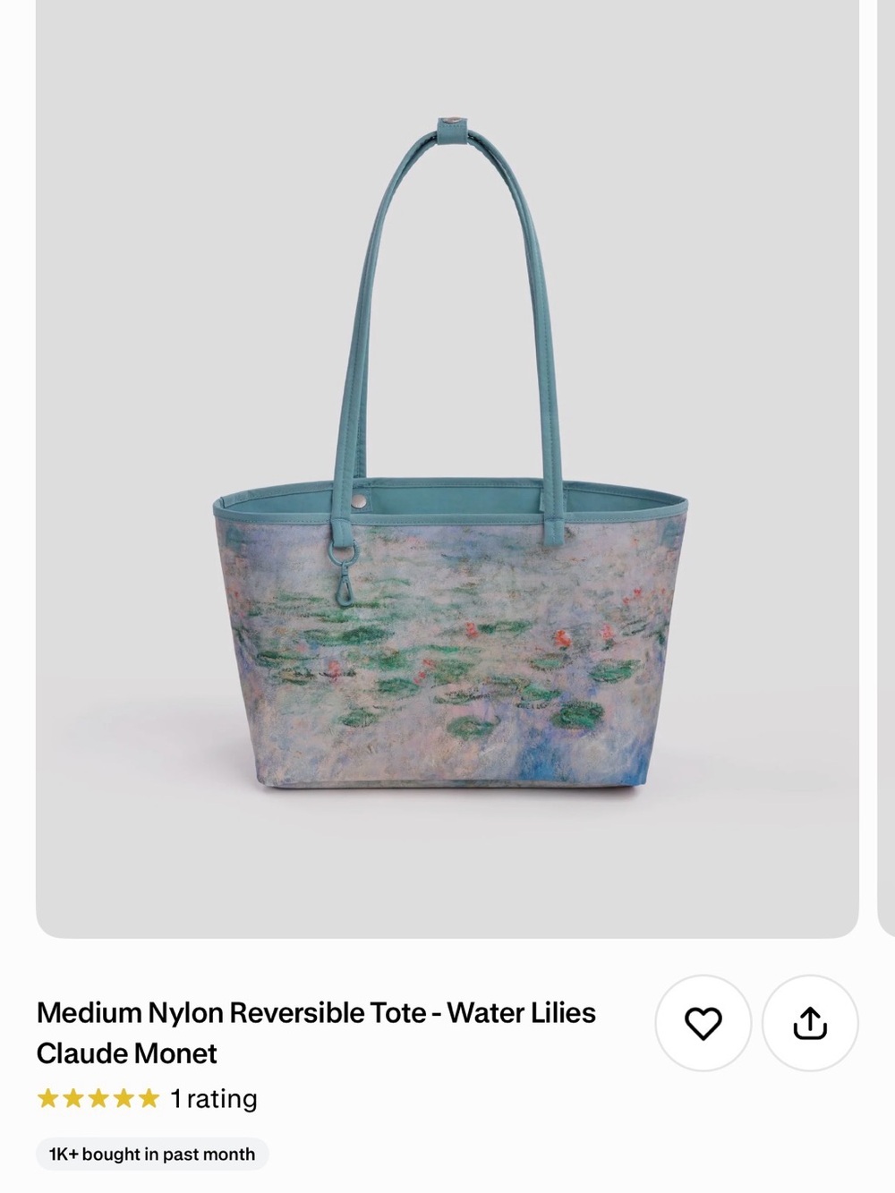 BAGGU x MoMA Monet